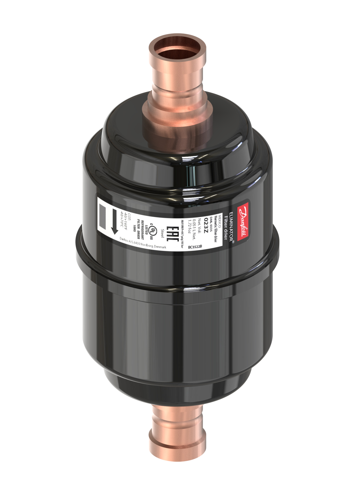 DML 032S 1/4" ODF